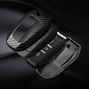 Porte-clés en fibre de carbone pour <span class=keywords><strong>Peugeot</strong></span> 2008 II 3008 II 207 208 <span class=keywords><strong>307</strong></span> Protecteur Rifter pour Citroen C5 X X7 Berligo C3 C4 C6 - Product Image 6