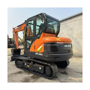 Nueva Excavadora Hidráulica de Orugas Develon DX60E con Motor, Capacidad de la Cuchara de 0.35m³, Peso Operativo de 6000kg, Modelo 2025 - Product Image 2
