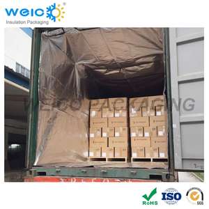 Industriële Stijl 20ft/40ft/40hc/45hc Aluminiumfolie Geweven Thermische Isolatie Containervoeringen Voor Veilige Verzending - Product Image 5