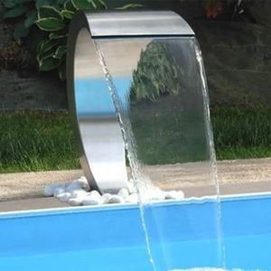 Cascada <span class=keywords><strong>de</strong></span> acero inoxidable para interiores o exteriores para Albercas Piscine Piscina Piscinas Herramientas y accesorios para piscinas - Product Image 1