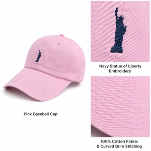 <span class=keywords><strong>Gorra</strong></span> de Béisbol Bordada Personalizada con la Estatua de la Libertad, 6 Paneles, Ajustable, Recuerdo de Nueva <span class=keywords><strong>York</strong></span>, EE. UU., Fabricante, Venta al Por Mayor, MOQ Bajo - Product Image 3