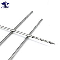 JR128 CNC foret hélicoïdal à tige droite 2.5mm-3mm HRC55 forets en carbure à trou profond pour Al