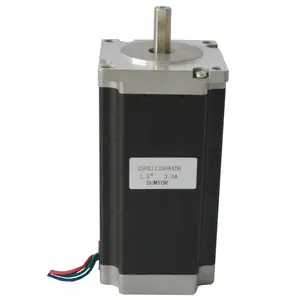 Motor Paso a Paso Nema 23 de 4 Ejes, 57HS11230A4D8, 2 Fases, 112 mm, 3 A, Diámetro del Eje de 8 mm, 425 oz - Product Image 1