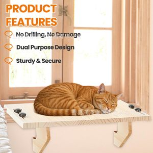 Wooden Window Sill Shelf Natural Color <b>Wall</b> Mounted Storage Rack For Indoor Decor And Plant <b>Display</b> - Product Image 2