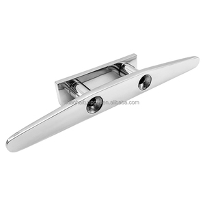 Fabricants de taquets de bateau Little Dolphin Matériel marin en acier inoxydable <span class=keywords><strong>Taquet</strong></span> de mât Crampons <span class=keywords><strong>d</strong></span>'<span class=keywords><strong>amarrage</strong></span> de pont bas à dessus plat Yacht - Product Image 4
