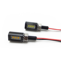 LED-Glühbirne Kennzeichenbeleuchtung 12V 24V Wasserdichte Schraublampe für Motorrad Sportbike Fender Eliminator Kit Superhell