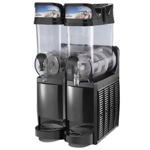 Machine à slush multifonctionnelle mini commerciale à double réservoir, automatique, pour boissons glacées, pour restaurants et salons de thé - Product Image 6