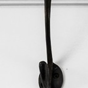 Appendiabiti a parete in legno massiccio bianco a otto ganci modello HMS 51 - Product Image 2
