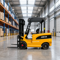 Chariots élévateurs électriques Sunfull à batterie lithium-ion 2t/3t/5t, mât inclinable 6-12m, longueur de fourche 1200mm, fabriqués en Chine - Vente chaude usine