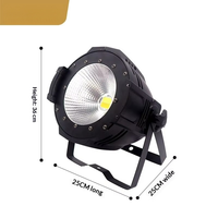 Projecteur de scène PAR pour événements, éclairage frontal COB, lumière de remplissage blanc chaud pour films et télévision, pleine couleur, à changement de couleur