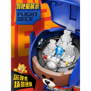 Bloques de Construcción Originales de la Serie Mokoo, Figura de Optimus Prime Transformer y Oso Pardo, Juguete de Bloques de Construcción - Product Image 5