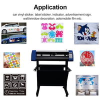 720mm 1350mm Digital vinilo corte Plotter máquina 24 pulgadas 50 pulgadas pegatina corte Plotter precio