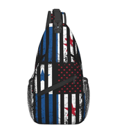 Sac bandoulière de haute qualité avec drapeau du Panama, logo personnalisé, sac de poitrine, sac à dos bandoulière, sac de voyage
