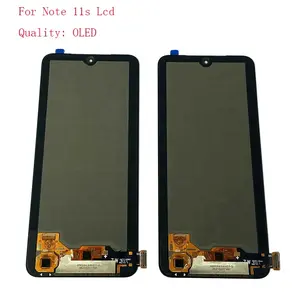 OLED טלפונים ניידים LCD עבור שיאומי הערה 11S החלפת מסכים