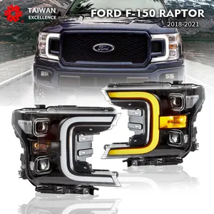 Super Q 2018 f150 headlights for Ford Raptor 2018 F150 headlight F150 car modified front headlight assembly