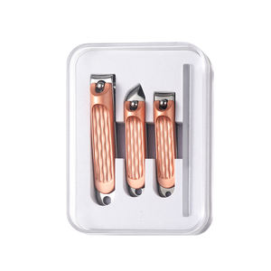 Cortaúñas Profesional 4 <span class=keywords><strong>en</strong></span> 1, Cortaúñas de Punta Inclinada + Lima de Uñas con Cuchilla Curva <span class=keywords><strong>en</strong></span> Estuche Transparente para el Cuidado de las Uñas de los Dedos de las Manos y los Pies - Product Image 4