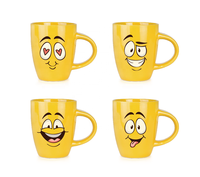 Mug de voyage minimaliste en céramique pour café et thé avec glaçure colorée, haute qualité, marque JSD, retour à l'école
