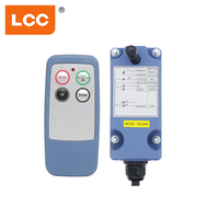 Control Remoto Inalámbrico Industrial LCC SAGA L4 de 4 Botones y Velocidad Única para Bombas Hidráulicas, Válvulas, Grúas, Cabrestantes, Engranajes de Fábrica