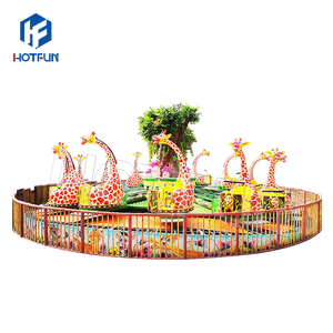 Parque Temático Niños Carnaval Paseos Jirafa Silla voladora Paseos de diversión para niños a la venta - Product Image 1