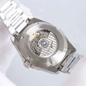 Reloj Mecánico Automático para Hombre con Esfera Marrón Sunburst, Visualización de Fecha, Cristal de Zafiro y Correa de Acero Inoxidable 904L - Product Image 6