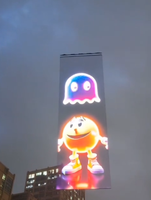 Écran LED volant pour drone, écran LED flexible transparent, affichage publicitaire extérieur pour les discours publics