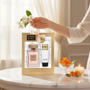 Set Regalo di Profumi da Donna in 2 Pezzi, Fragranza Duratura con Aldeidi, Gelsomino, Ylang, Fiori d'Arancio, Bergamotto, Spray e Lozione Corpo in Confezione Regalo - Product Image 5