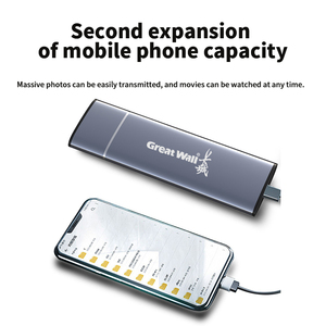 Boîtier <span class=keywords><strong>externe</strong></span> NVME M.2 SSD 2230/2242/2260/2280 M.2 vers <span class=keywords><strong>USB</strong></span> C 10Gbps SSD Boîtier en aluminium Type A + C pour clé M/M + B - Product Image 6