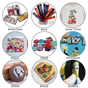 Đầy đủ tự động máy in UV A4 chai phẳng điện thoại trường hợp máy in với 3500ml Ink Set cho thủy tinh kim loại gốm A4 máy in UV - Product Image 6