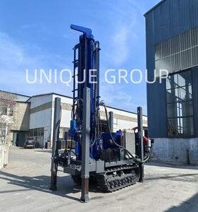 Haute qualité Unique chenille eau bien plate-forme de forage Diesel 380V pompe moteur Max 400m facile à utiliser - Product Image 4