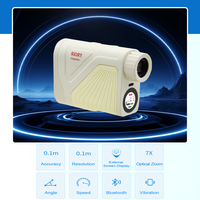 Télémètre laser Rxiry F2000PRO pour usages extérieurs et tactiques avec une portée de 2000 m, une précision de 0,1 m, un zoom 7x et rechargeable - Vente en gros