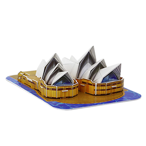 Casa <span class=keywords><strong>de</strong></span> <span class=keywords><strong>la</strong></span> <span class=keywords><strong>Opera</strong></span> <span class=keywords><strong>de</strong></span> Sidney, rompecabezas 3d <span class=keywords><strong>de</strong></span> formas diy, personalizado, hecho <span class=keywords><strong>de</strong></span> tablero <span class=keywords><strong>de</strong></span> espuma - Product Image 1