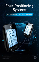 Ordinateur de vélo XOSS, compteur de vitesse GPS, moniteur de fréquence cardiaque sans fil, bracelet
