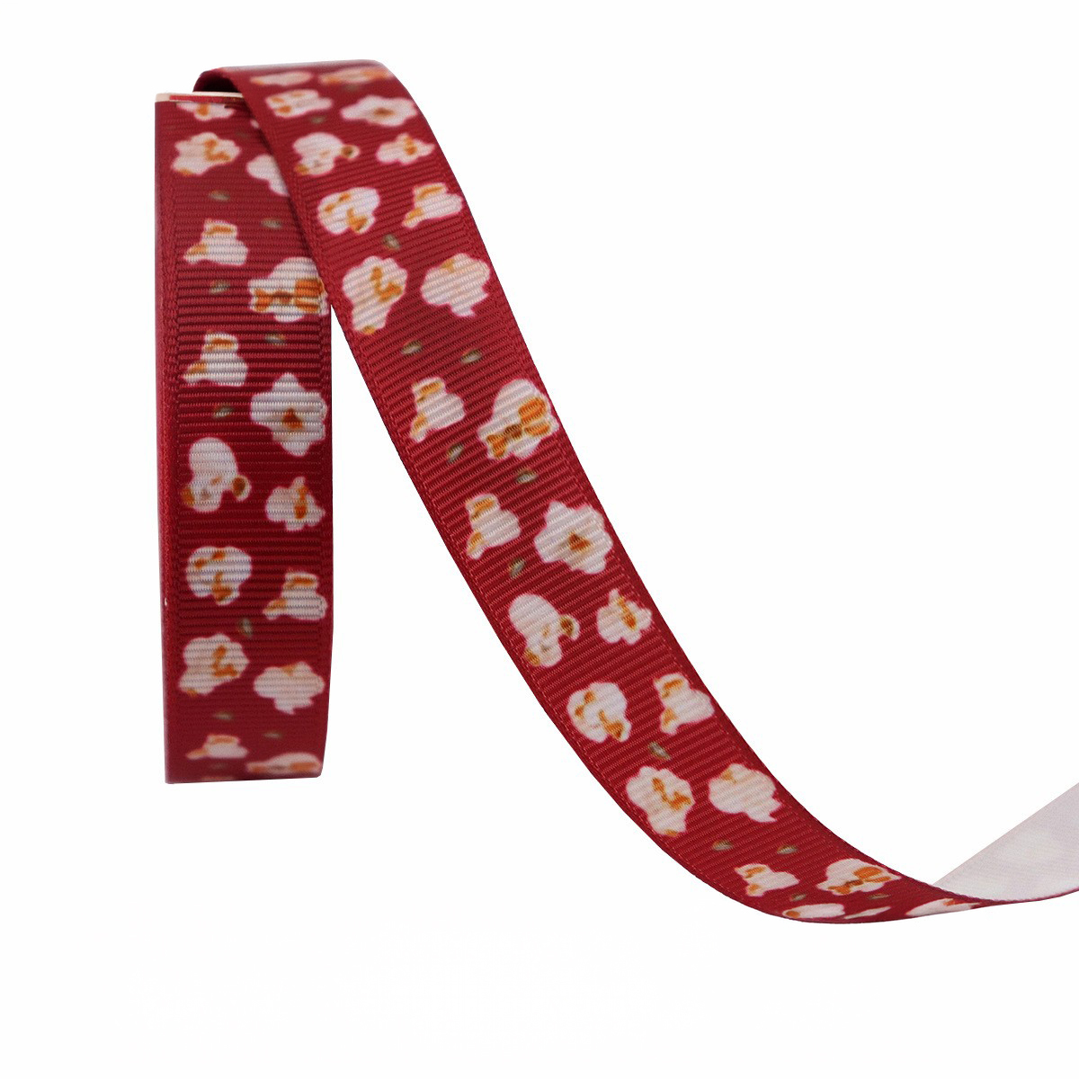 Grano de palomitas de maíz-rojo-1,6 cm * 10 yardas