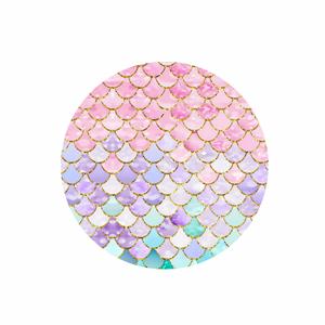 Decoración con Temática de Sirena, Artículos para Fiestas de Cumpleaños, Platos, Vasos y Servilletas de Papel para Venta al por Mayor, Juego de Vajilla - Product Image 4
