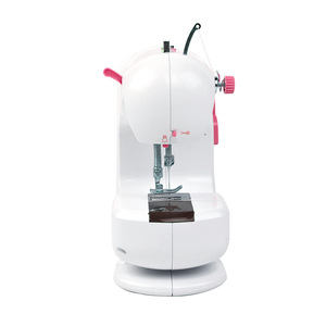 Love <span class=keywords><strong>Mom</strong></span> 306, Mini máquina de coser eléctrica para el hogar, diseño de escritorio mejorado, <span class=keywords><strong>punta</strong></span> de gancho de Metal para coser, moda cuadrada gruesa - Product Image 3