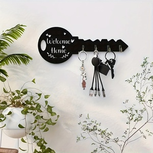 Creative Wooden <strong>Key</strong> <strong>Holder</strong> for Doorways and Rooms Storage of Household Items Wood Crafts Wooden Boxes <strong>Wall</strong> Signs - Product Image 1