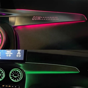 Éclairage d'ambiance SJC Upgrade W205 pour <span class=keywords><strong>Mercedes</strong></span>-Benz Classe C W205 <span class=keywords><strong>GLC</strong></span> X253 LED 2015-2021, accessoires LED RGB 64 couleurs pour l'intérieur - Product Image 5