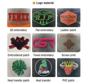 Casquette de baseball souple non structurée à 6 panneaux, personnalisable avec logo brodé, noire, style Dad Hat, marque privée - Product Image 5