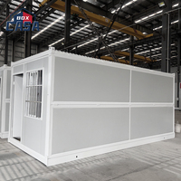 Conteneur pliable en acier de 20 pieds pour entrepôt, magasin, bureau, atelier, centre commercial – Maisons préfabriquées pliables