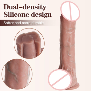 Dildo de 10.43 Pulgadas con Textura Realista, Color Marrón, Engrosado <span class=keywords><strong>y</strong></span> Agrandado para Orgasmos Masculinos <span class=keywords><strong>y</strong></span> Femeninos, Juguetes Anales para Hombres, Tienda para Adultos - Product Image 3
