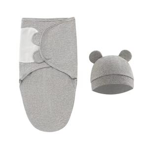 0 6 mois couverture <span class=keywords><strong>de</strong></span> sommeil pour bébé <span class=keywords><strong>sac</strong></span> <span class=keywords><strong>de</strong></span> <span class=keywords><strong>couchage</strong></span> pour nouveau-né enveloppe cocon emmaillotage avec chapeau - Product Image 4