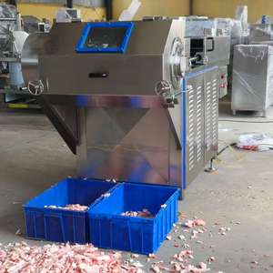 Affettatrice Industriale Automatica per Carne Congelata, Trituratore per Produzione di Salsicce <span class=keywords><strong>e</strong></span> Prodotti a Base di Carne - Product Image 1