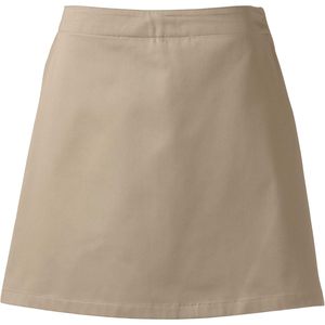 FOXA ชุดนักเรียนกระโปรงสั้นเหนือเข่าผ้าฝ้ายทวิลสำหรับผู้หญิง - Product Image 3
