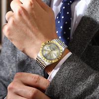 Reloj de Pulsera de Cuarzo de Lujo para Hombre Poedagar 675, Resistente al Agua, Luminoso, Montre Homme, Reloj de Acero Inoxidable para Hombre