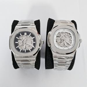 Montre mécanique pour homme de style classique OEM ODM 41 mm avec mouvement NH70, logo personnalisé, résistante à l'eau, couronne - Product Image 1