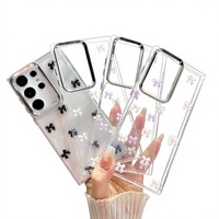 Nouvelle coque de téléphone tout-en-un antichoc en TPU de style frais avec nœud décoratif 3D pour S24 FE S23+ S22 A35 et A15