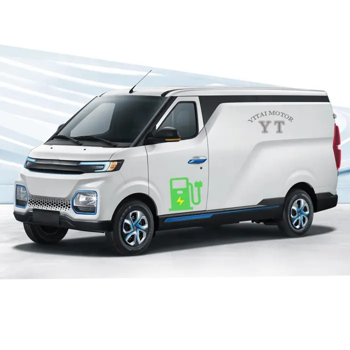 Çin fabrika fiyat yüksek hızlı elektrik kutusu kargo van mini elektrik kamyonet