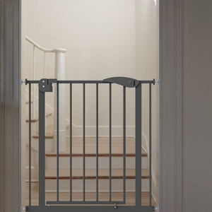 Barrière de sécurité pour escalier pour bébé et animaux domestiques YIXIN SG-003, en fer, réglable, avec fermeture à bouton-pression, protection de sécurité pour enfants, conforme à la norme EN71 - Product Image 2