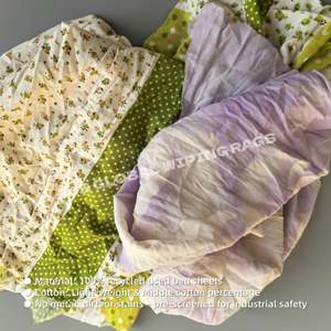 Trapos de Limpieza de Algodón 100% de Colores Mezclados para Uso Industrial y Marino, en Bolsas de 5 kg - Product Image 4