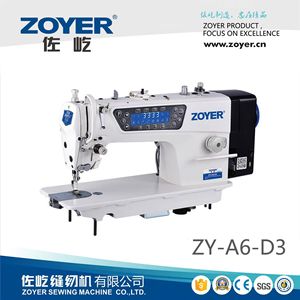Zoyer Flatbed Sewing Machine Semi-Automatic Electronic Direct Drive For Fabric Textile Use - Product Image 4